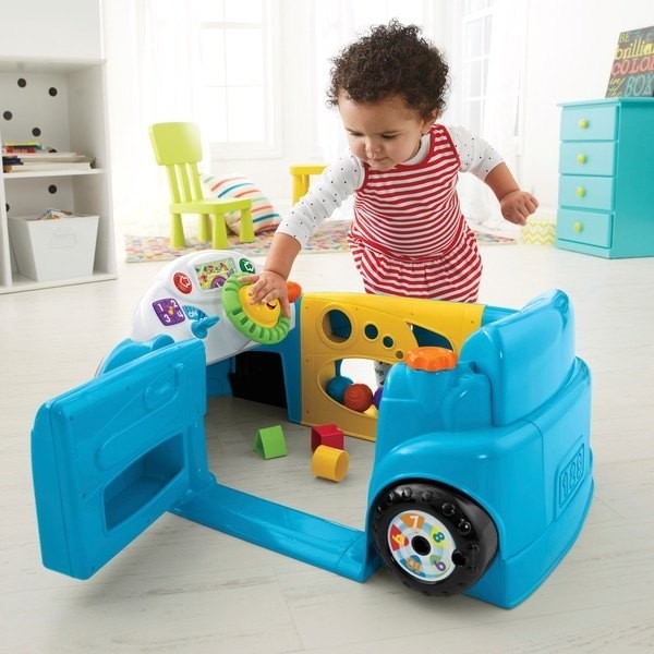 Everyday Low - Fisher-Price Smart Stages Car Blue - Value:£58