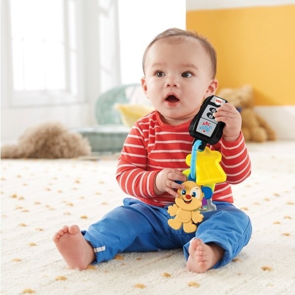 Fall Sale - Fisher-Price Laugh & Learn Play & Go Keys - Internet Inventory Blowout:£9