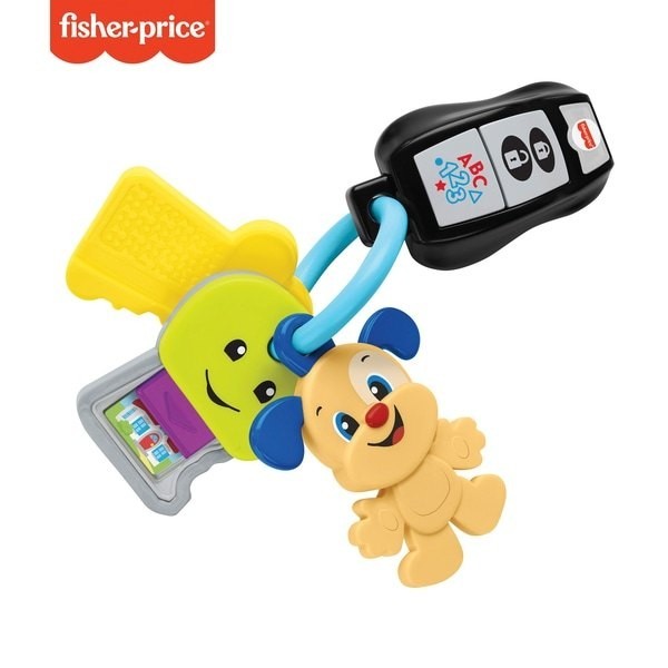 February Love Sale - Fisher-Price Laugh & Learn Play & Go Keys - Galore:£9[lab9962co]