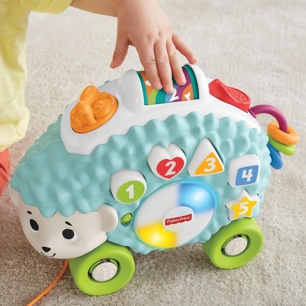 August Back to School Sale - Fisher-Price Linkimals Delighted Shapes Hedgehog Little One Plaything - Galore:£25