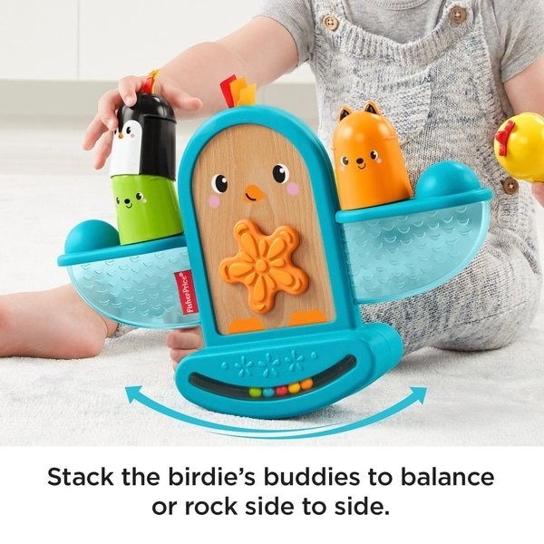 Fisher-Price Heap as well as Rattle Birdie Activity Plaything