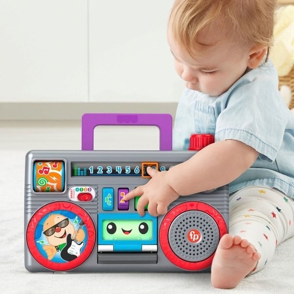 Clearance - Fisher-Price Laugh & Learn Busy Boombox - Reduced:£24