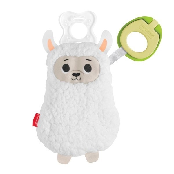 Two for One - Fisher-Price Clipimal Llama - Clearance Carnival:£7