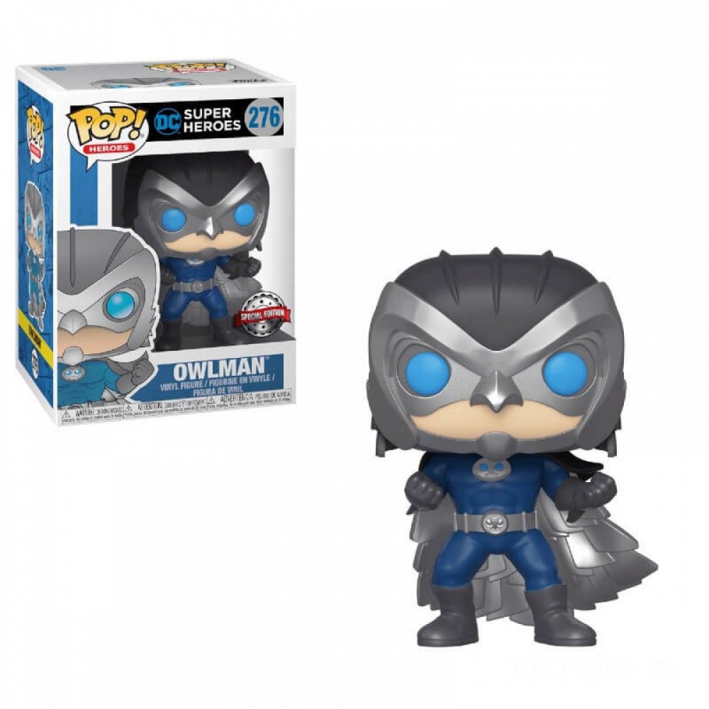 Can't Beat Our - DC Comics Batman Owlman EXC Funko Stand Out! Vinyl - Give-Away Jubilee:£11