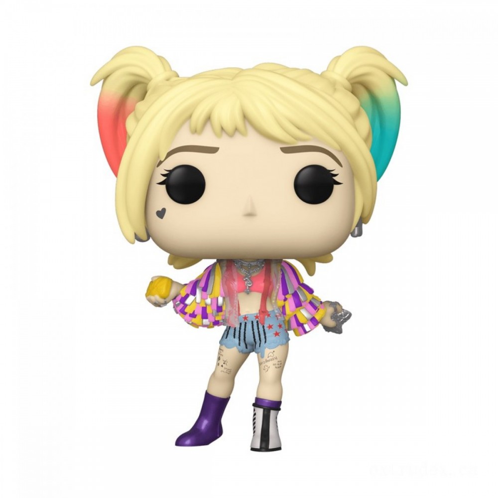 Birds of Prey Harley Quinn (Care Tape) Funko Stand Out! Vinyl fabric