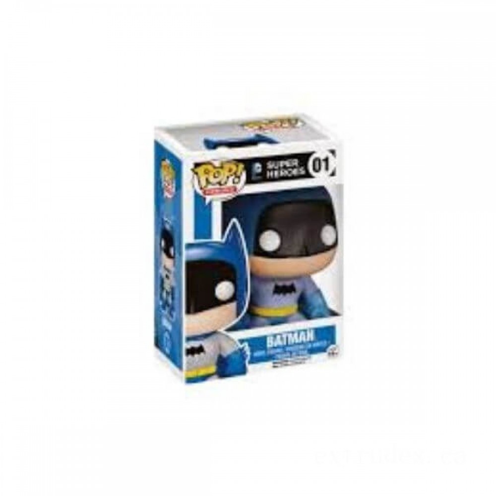 Two for One - Dc Comics Batman 75th Wedding Anniversary Blue Rainbow Batman EE Exclusive Funko Stand Out! Vinyl - Cash Cow:£11