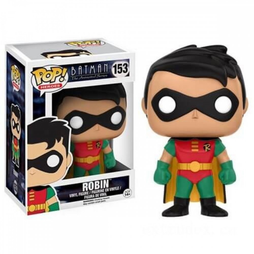 Batman: The Animated Set Robin Funko Stand Out! Plastic