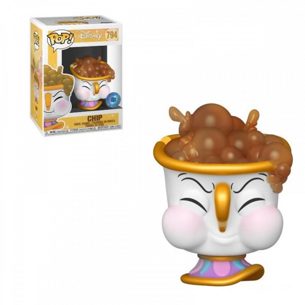 PIAB EXC Disney Charm and the Creature Potato Chip along with Bubbles Funko Pop! Vinyl
