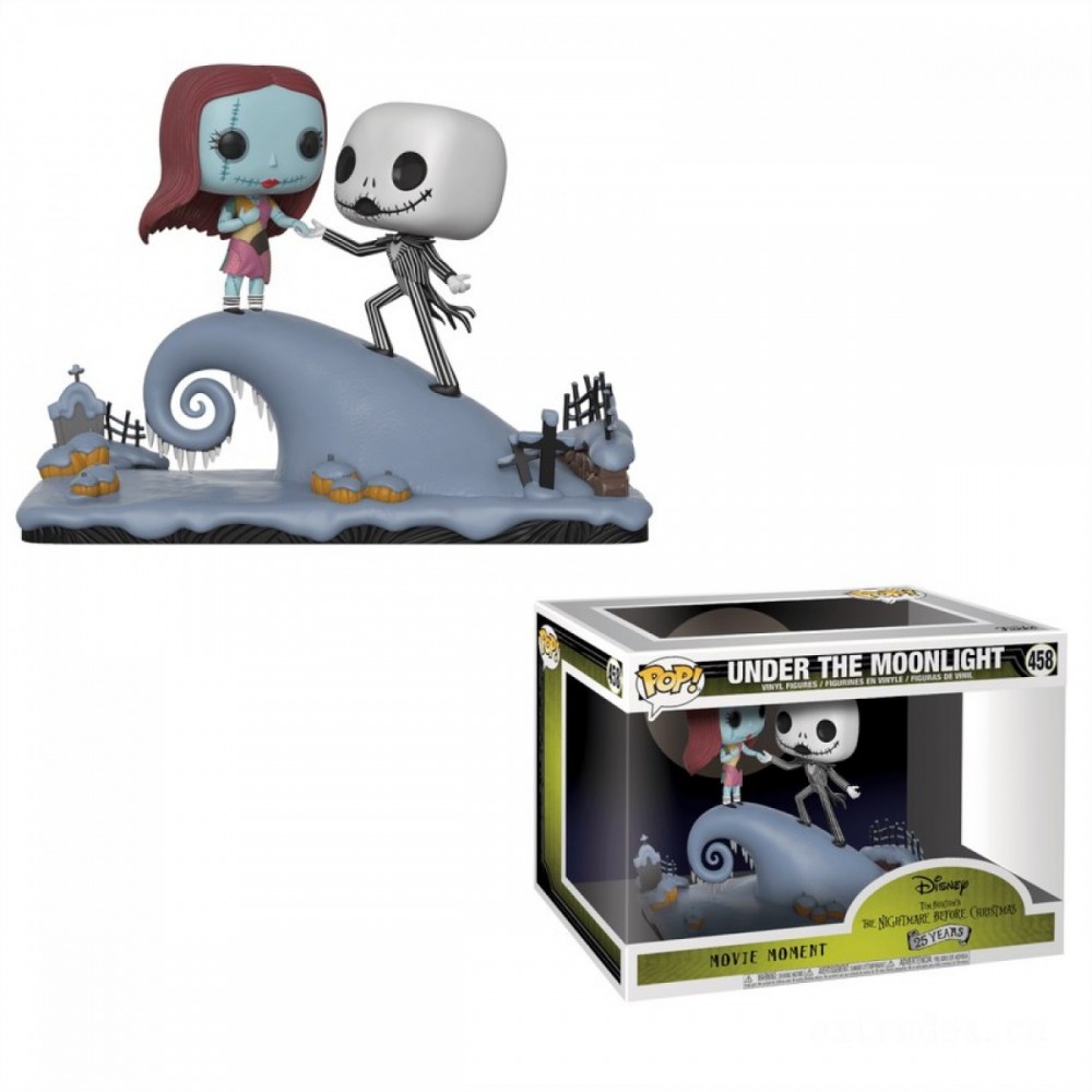 Headache Just Before Christmas Jack and also Sally Funko Pop! Motion picture Second