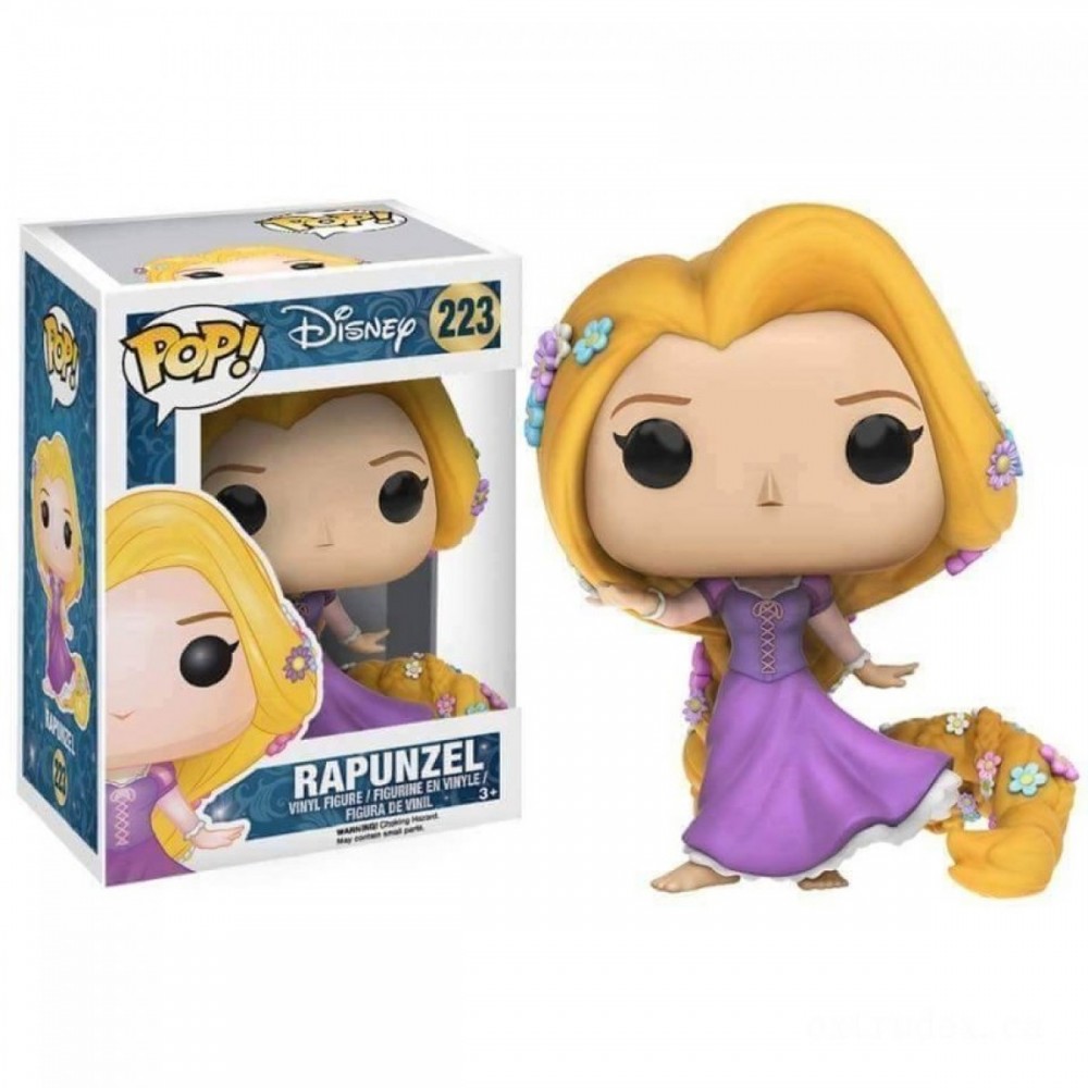While Supplies Last - Disney Tangled Rapunzel Funko Pop! Vinyl fabric - One-Day Deal-A-Palooza:£7