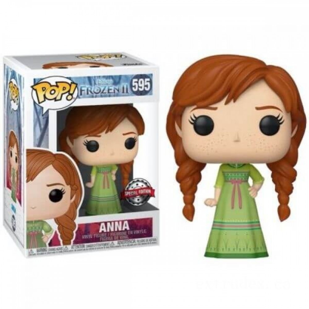 Disney Frozen 2 Anna Nightgown EXC Funko Pop! Plastic