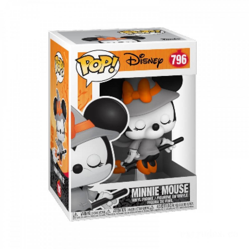 End of Season Sale - Disney Halloween Witchy Minnie Funko Pop! Plastic - Give-Away:£8