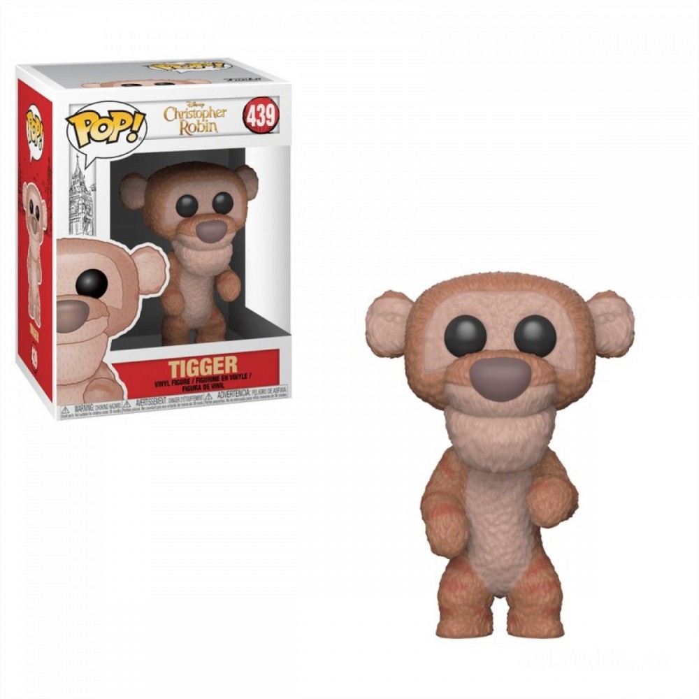 Weekend Sale - Disney Christopher Robin Tigger Funko Stand Out! Vinyl - Blowout Bash:£7[nec10141ca]