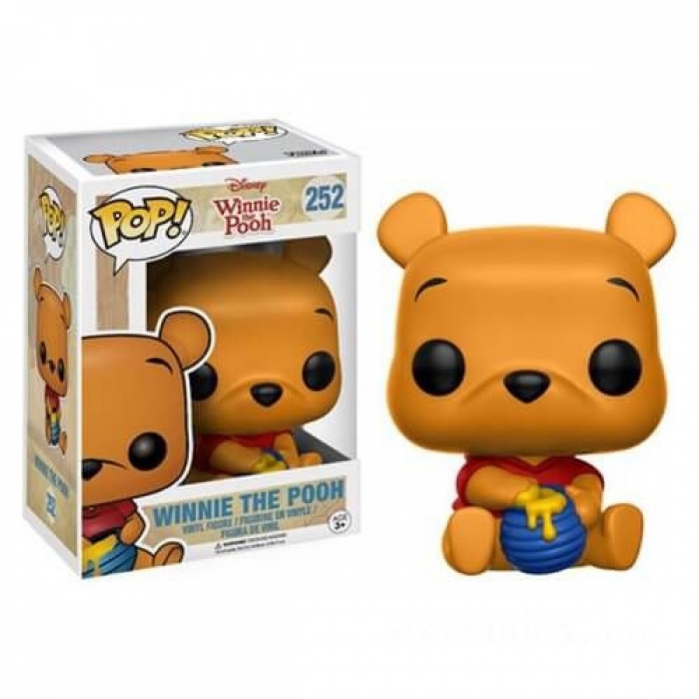 Winnie the Pooh Seated Pooh Funko Stand Out! Plastic