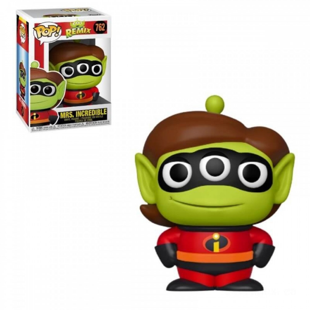 Disney Pixar Invader as Mrs. Awesome (Elastigirl) Funko Stand Out! Vinyl fabric
