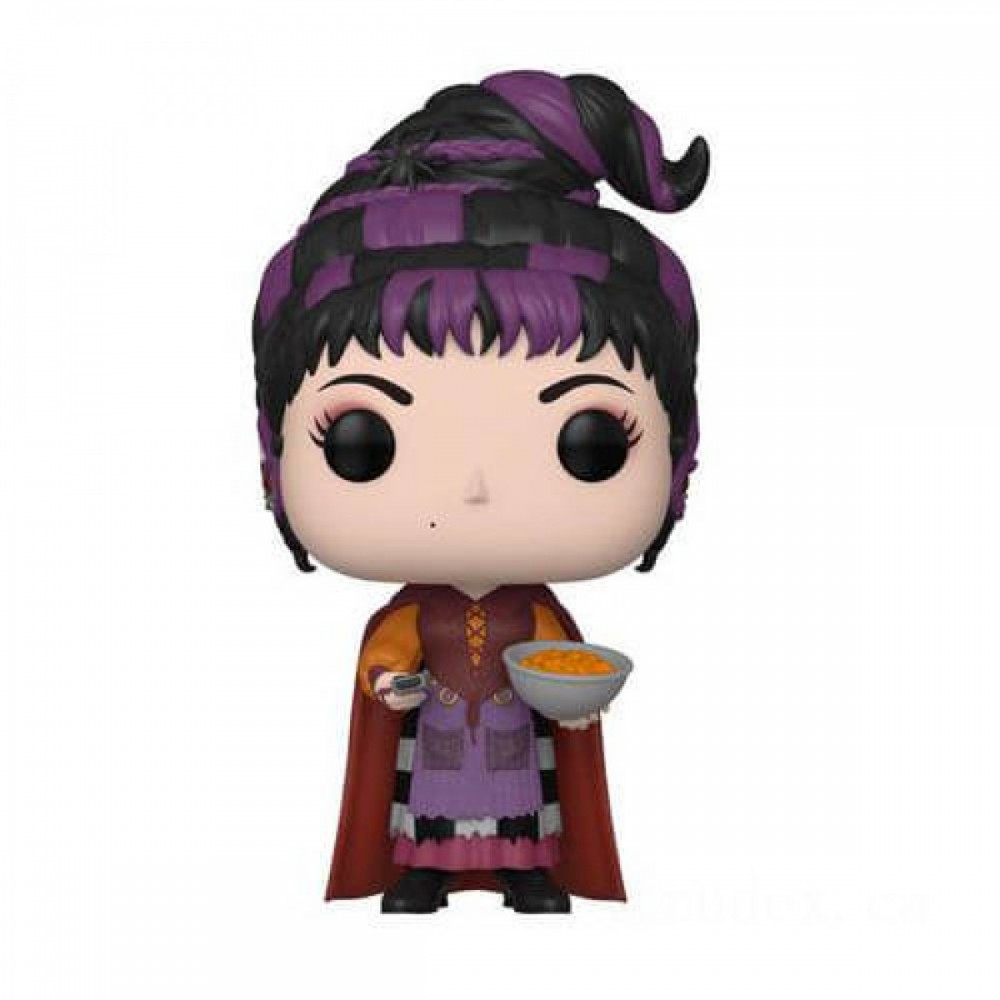 Discount Bonanza - Disney Hocus Pocus Mary with Cheese Puffs Funko Stand Out! Vinyl - Black Friday Frenzy:£7
