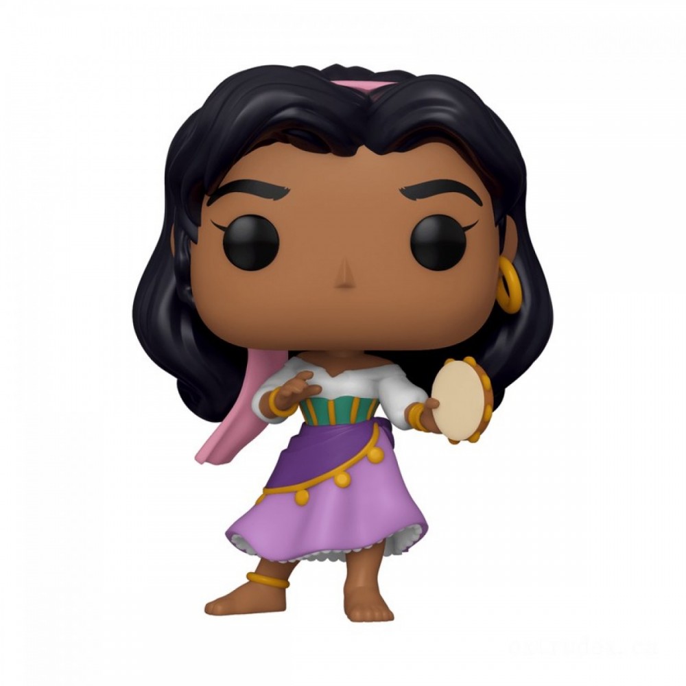 50% Off - Disney The Hunchback of Notre Dame Esmeralda Funko Stand Out! Plastic - Women's Day Wow-za:£7