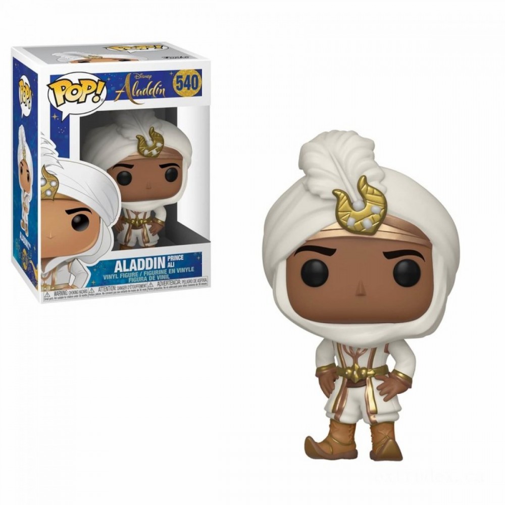 Price Reduction - Disney Aladdin (Live-Action) Prince Ali Funko Stand Out! Vinyl - Mother's Day Mixer:£7