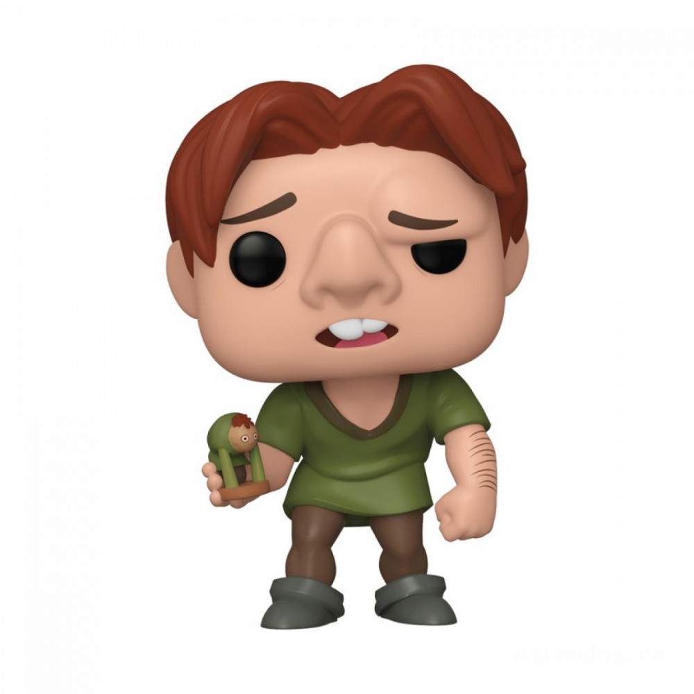 January Clearance Sale - Disney The Hunchback of Notre Dame Quasimodo Funko Stand Out! Plastic - Thrifty Thursday:£8