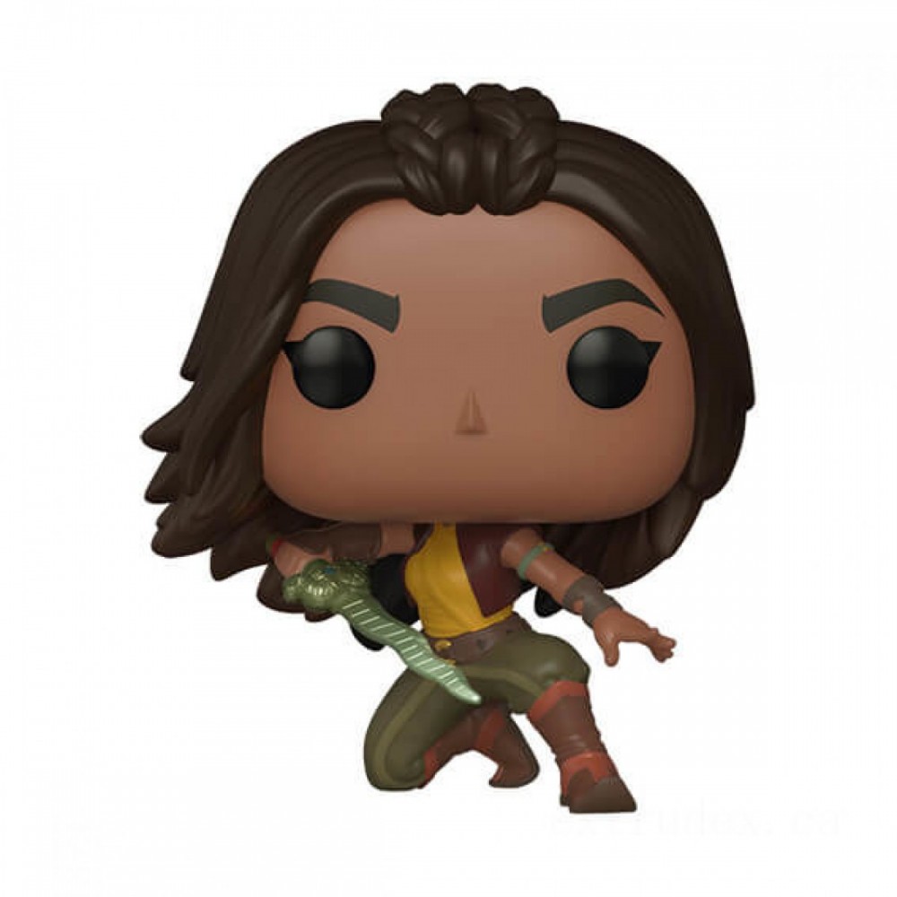 Disney Raya and also the Final Monster Raya (Fighter Pose) Funko Pop! Plastic