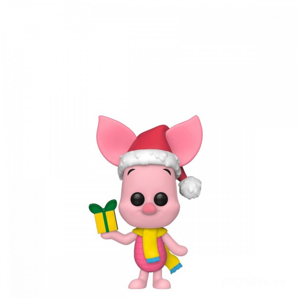 Disney Holiday Piglet Funko Stand Out! Vinyl
