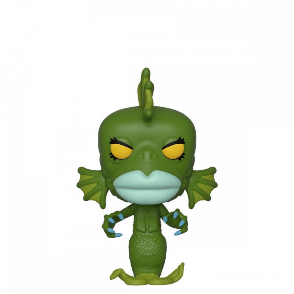 Disney Nightmare Just Before Christmas Undersea Gal Funko Stand Out! Plastic