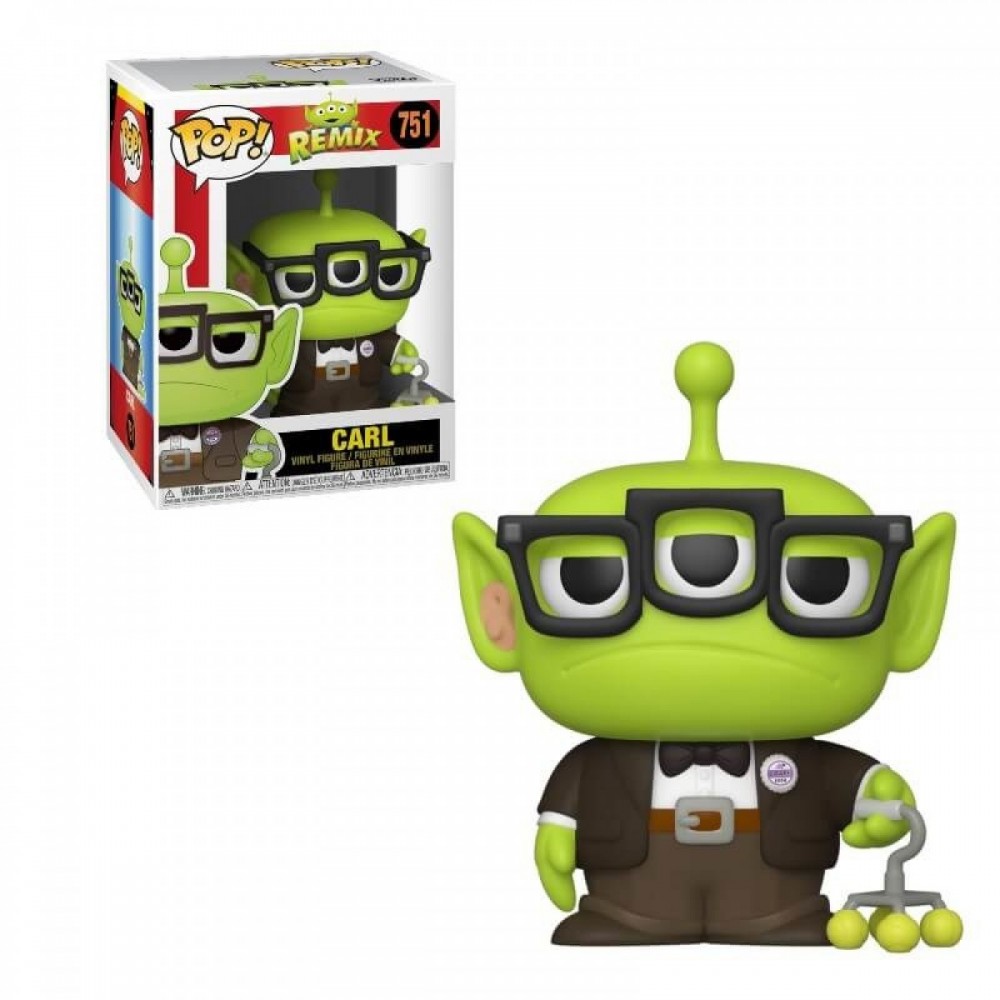 Disney Pixar Anniversary Invader as Carl Funko Stand Out! Plastic