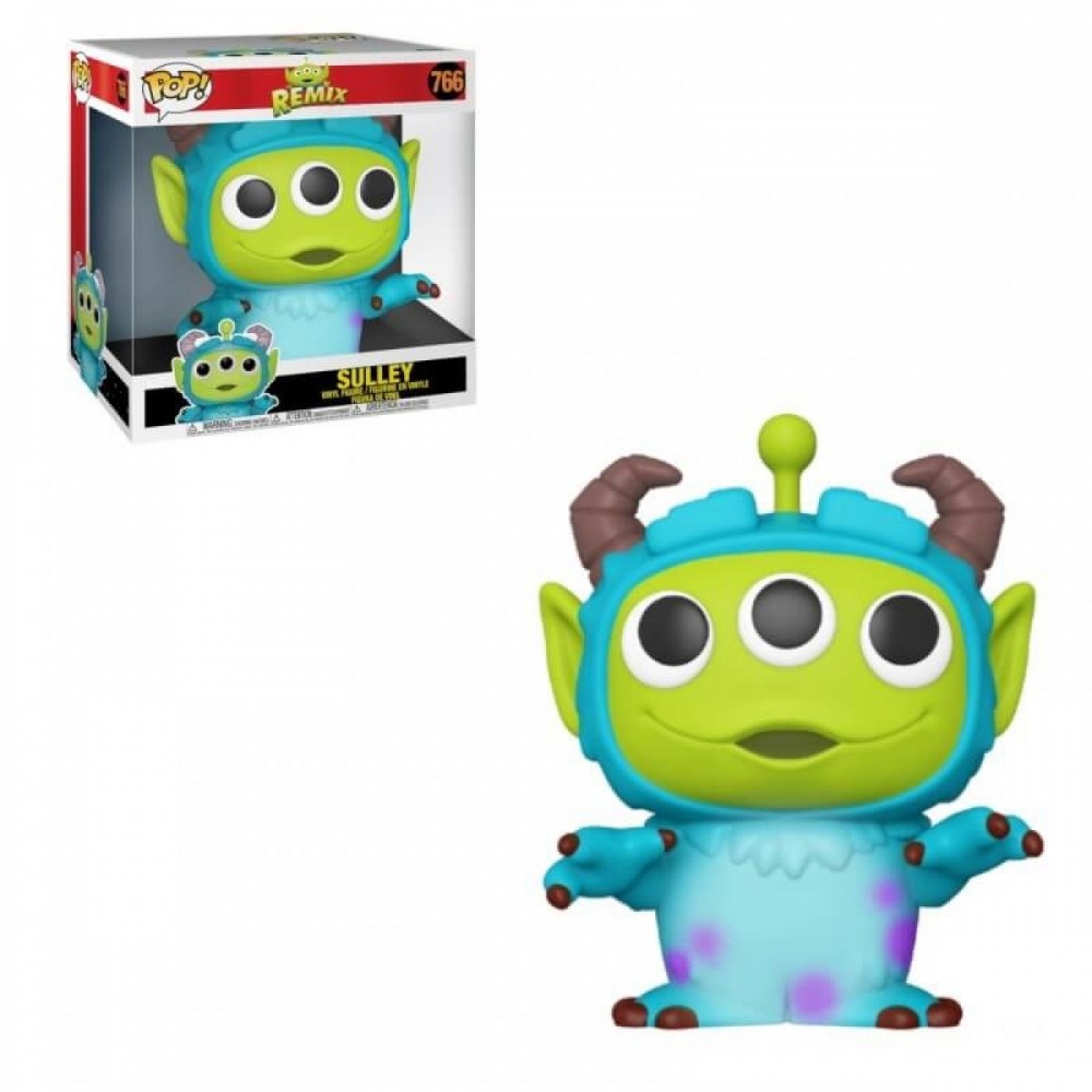 Disney Pixar Invader as Sulley 10-Inch Funko Stand Out! Vinyl