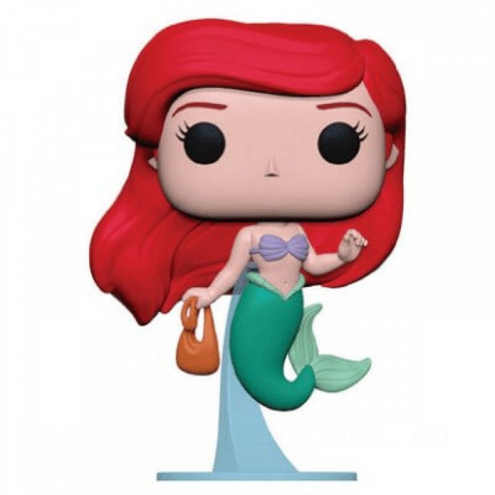 Discount - Disney The Minimal Mermaid - Ariel along with bag Funko Stand out! Vinyl - Valentine's Day Value-Packed Variety Show:£8