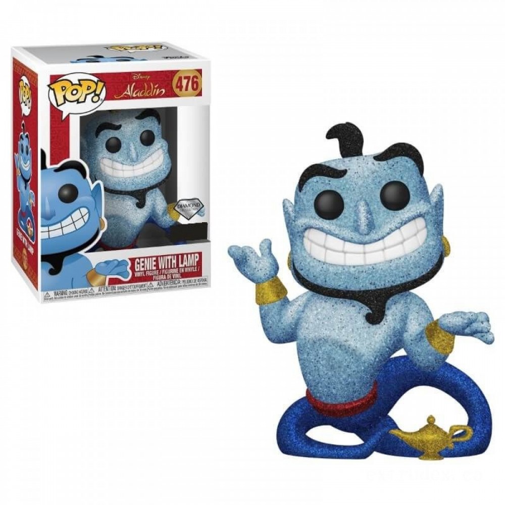 Disney Aladdin Genie with Lamp DGL Stand Out! Vinyl
