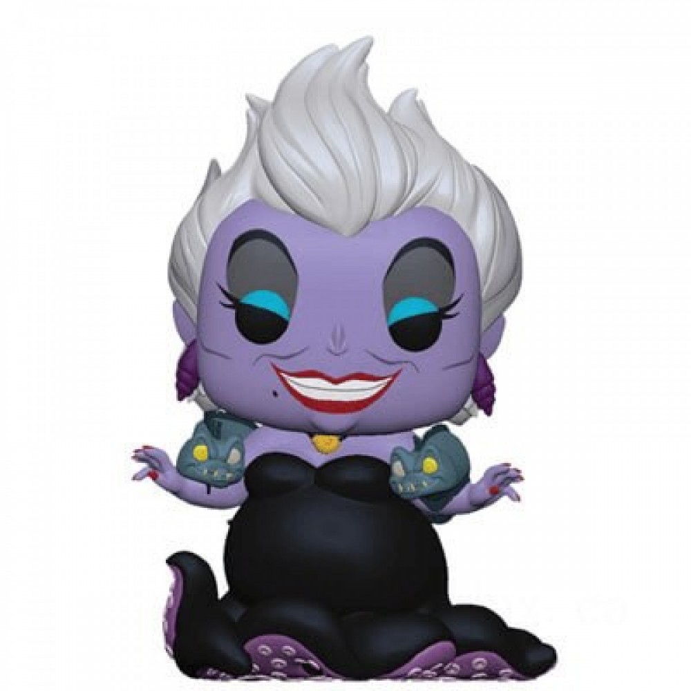 Disney The Little Mermaid - Ursula along with Floating Wreckage Funko Stand Out! Plastic