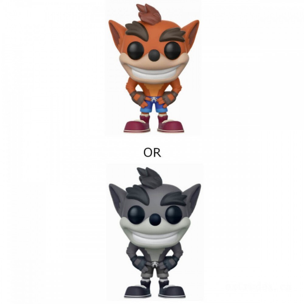 Accident Bandicoot Funko Stand Out! Vinyl fabric