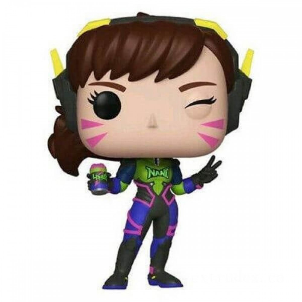 Overwatch - Nano Cola D.Va EXC Funko Stand Out! Vinyl fabric