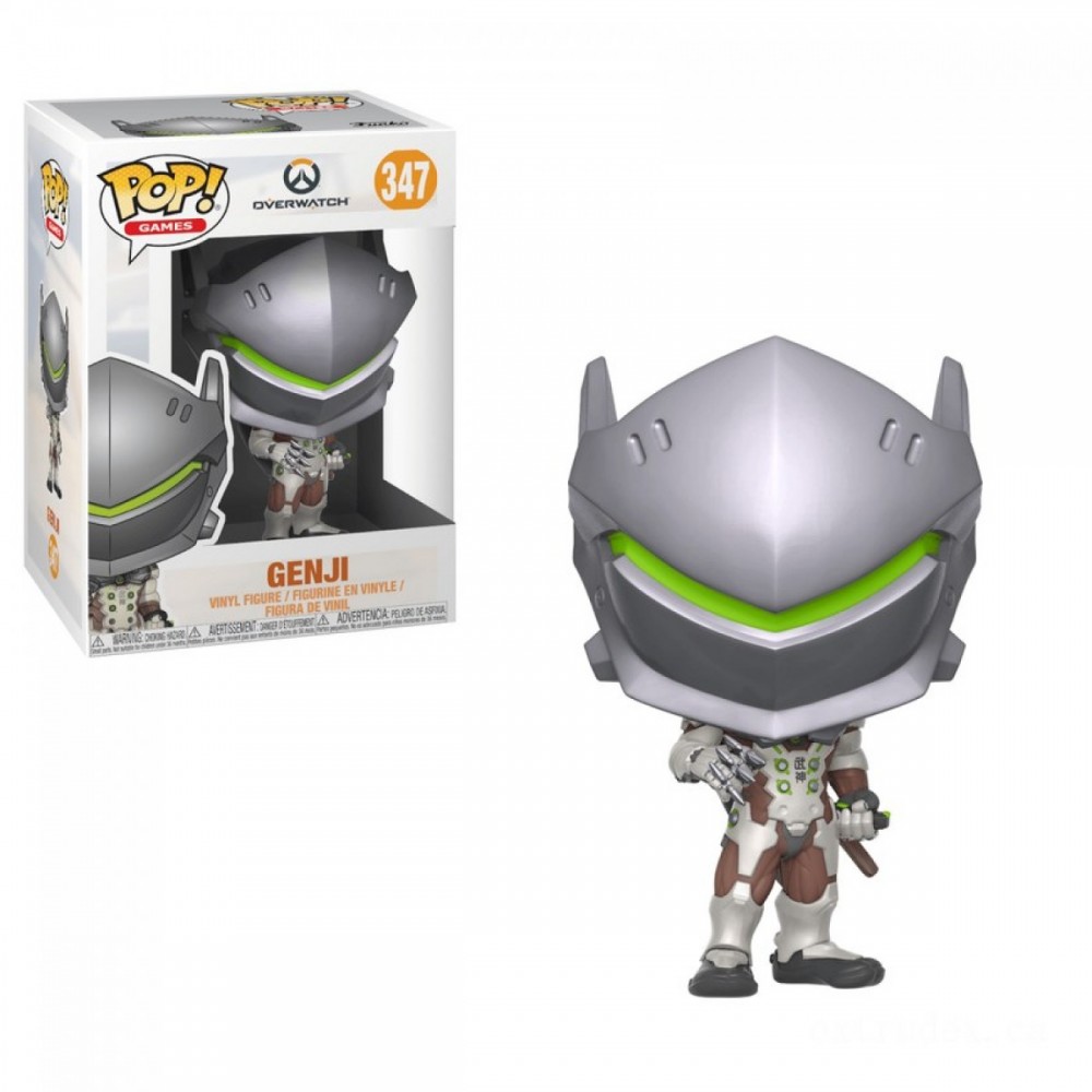 July 4th Sale - Overwatch Genji Funko Stand Out! Plastic - Hot Buy:£7