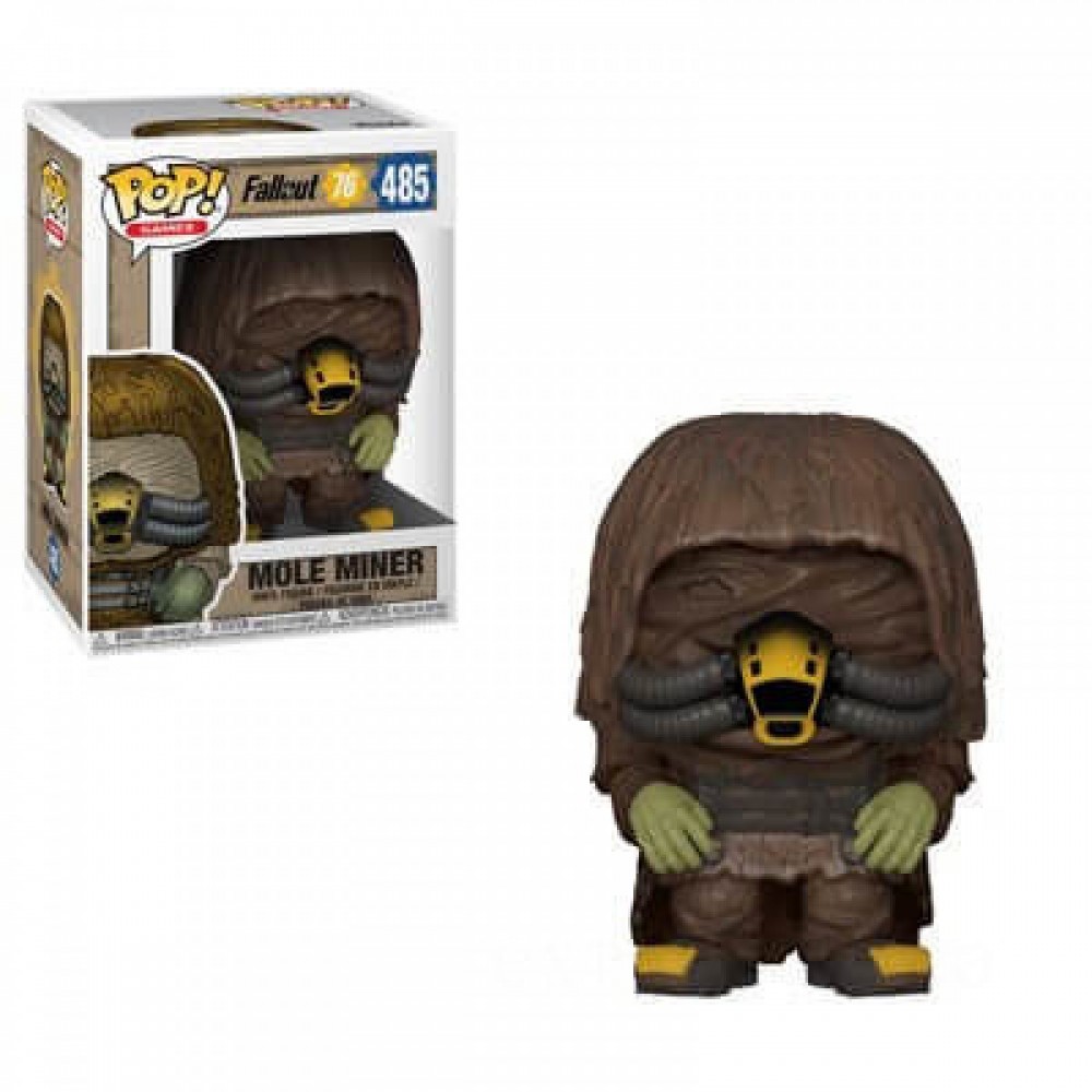 Super Sale - After effects 76 - Mole Miner Video Games Funko Stand Out! Vinyl - Spree:£8