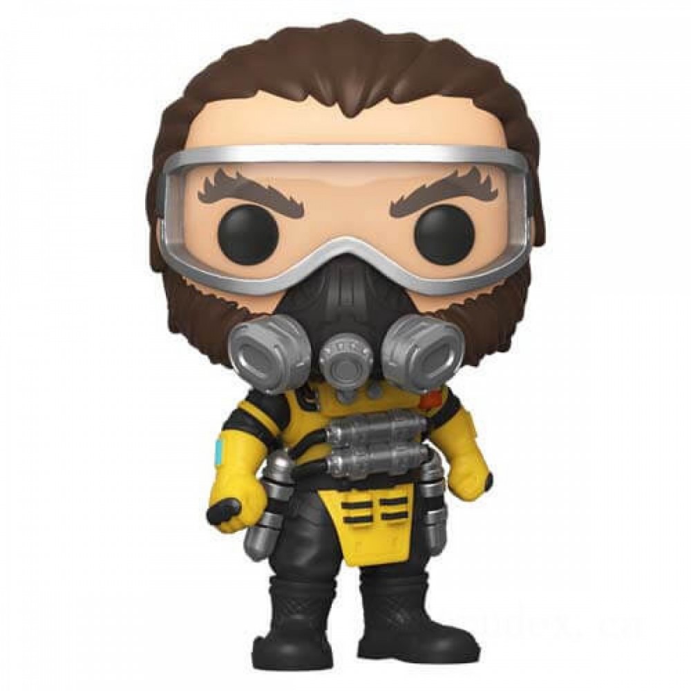 Apex Legends Caustic Funko Stand Out! Plastic