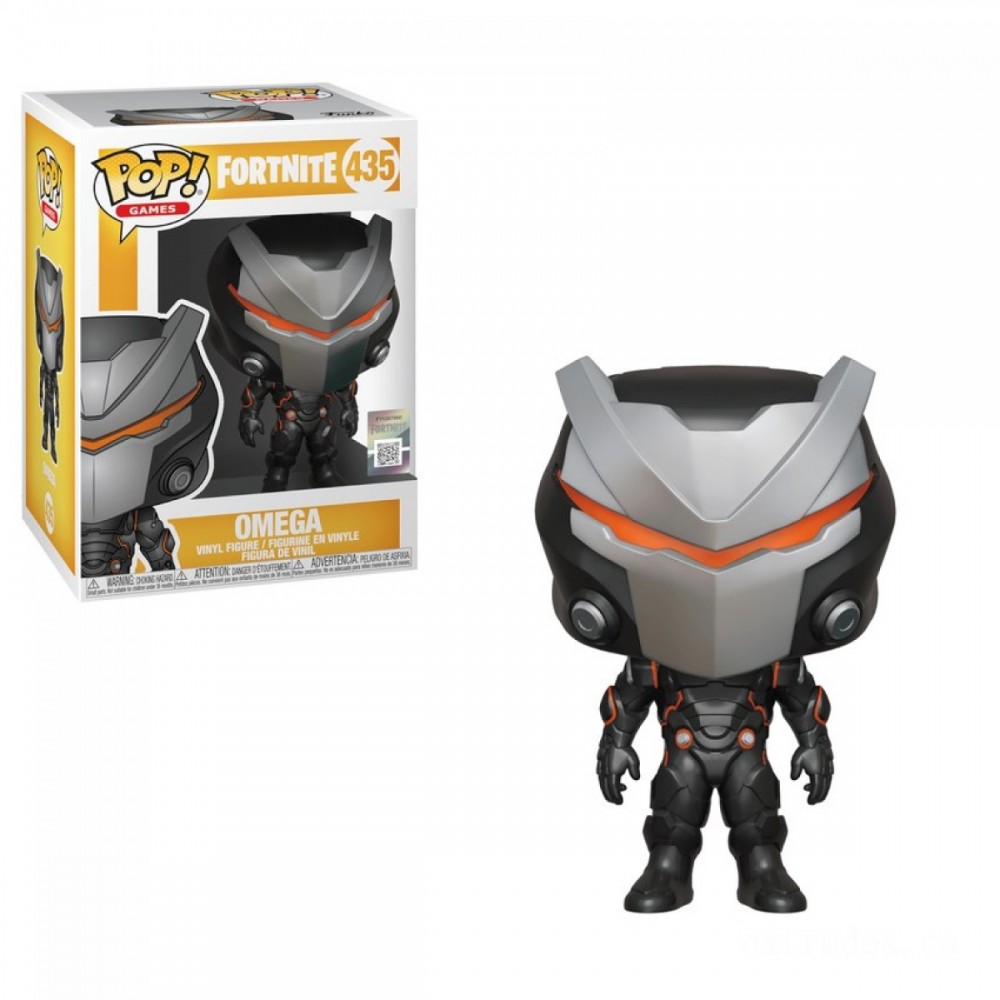 Doorbuster Sale - Fortnite Omega Funko Stand Out! Vinyl fabric - Boxing Day Blowout:£8