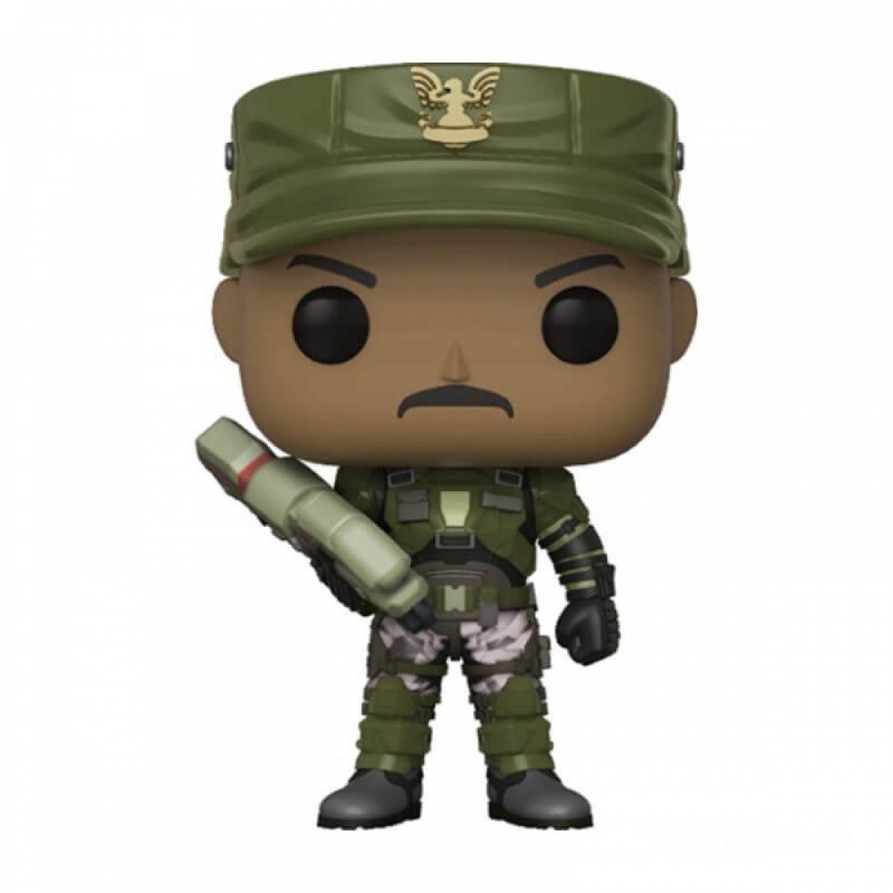 60% Off - Halo Sgt. Johnson Funko Stand Out! Plastic - Closeout:£7