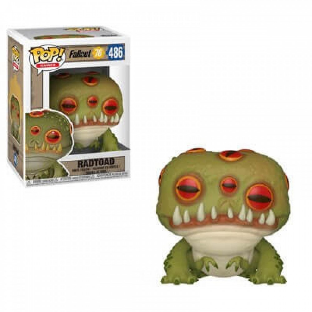 Fallout 76 - Radtoad Games Funko Stand Out! Vinyl fabric