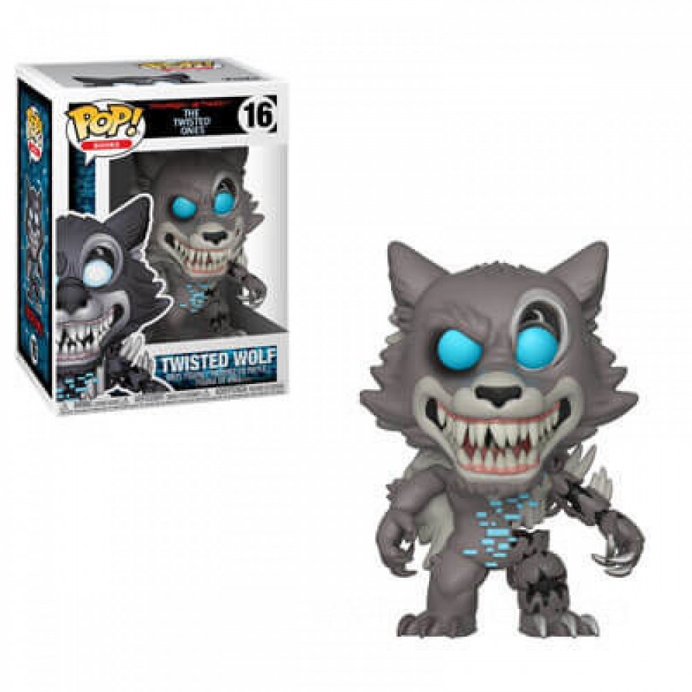 Five Nights at Freddy's Twisted Wolf Funko Stand Out! Vinyl fabric