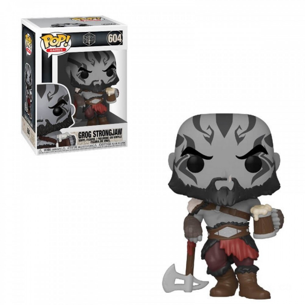 Crucial Part: Vox Machina Liquor Strongjaw Funko Stand Out! Plastic Figure