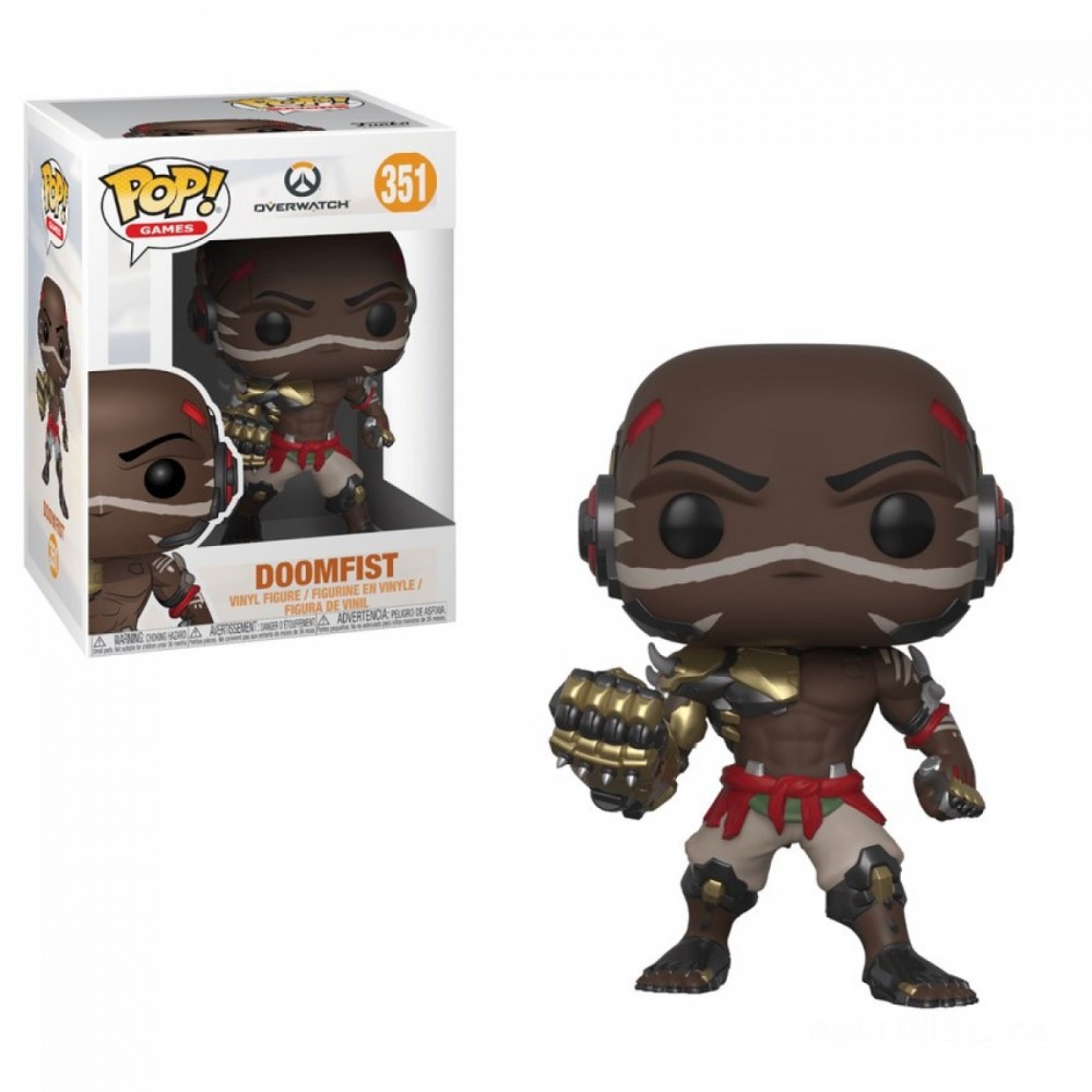 Overwatch Doomfist Funko Stand Out! Plastic