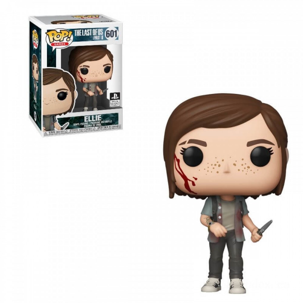 The Final people Part II Ellie Funko Stand Out! Vinyl fabric