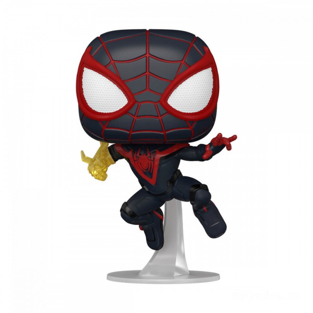 Wonder Spider-man Far Morales along with Chase Funko Pop! Vinyl fabric
