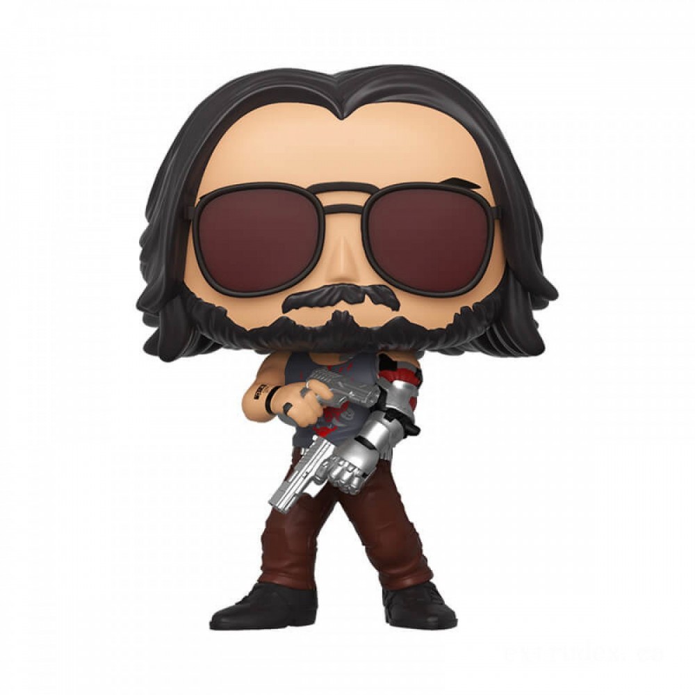 Fall Sale - Cyberpunk 2077 Johnny Silverhand 2 Funko Stand Out! Plastic - Thrifty Thursday:£8