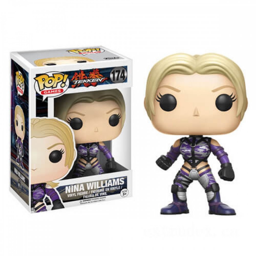 Father's Day Sale - Tekken Nina Williams Funko Stand Out! Vinyl - Surprise:£7[nec10493ca]