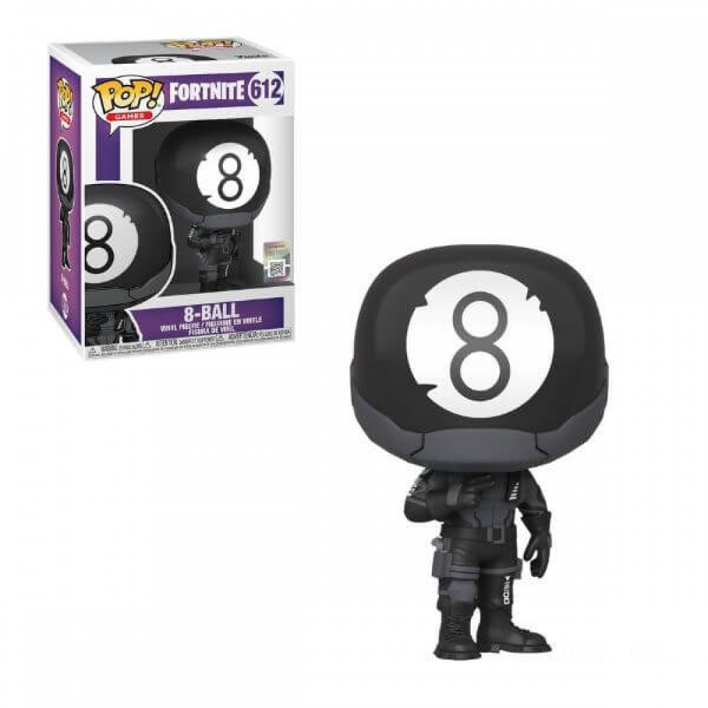 May Flowers Sale - Fortnite 8Ball Funko Stand Out! Vinyl fabric - Spectacular Savings Shindig:£8