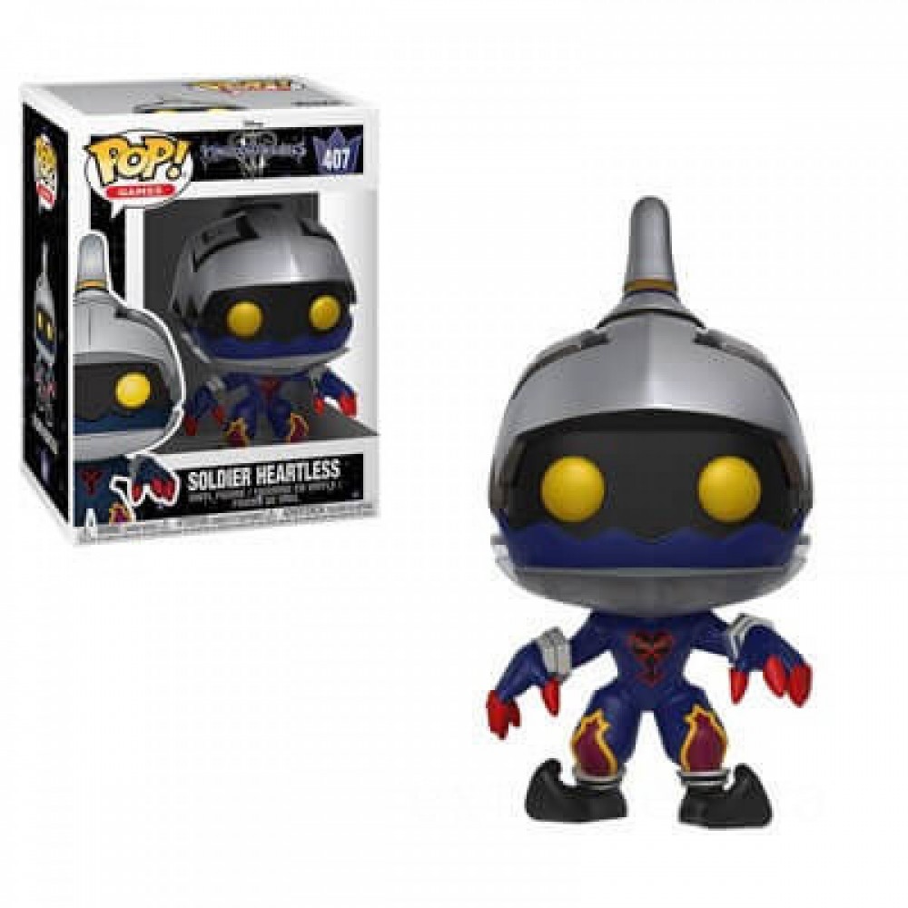 Click Here to Save - Kingdom Hearts 3 Soldier Pitiless Funko Stand Out! Vinyl - Web Warehouse Clearance Carnival:£7