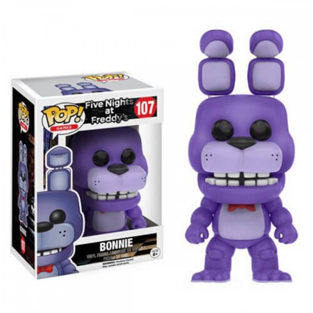Five Nights at Freddy's Bonnie Funko Stand out! Plastic