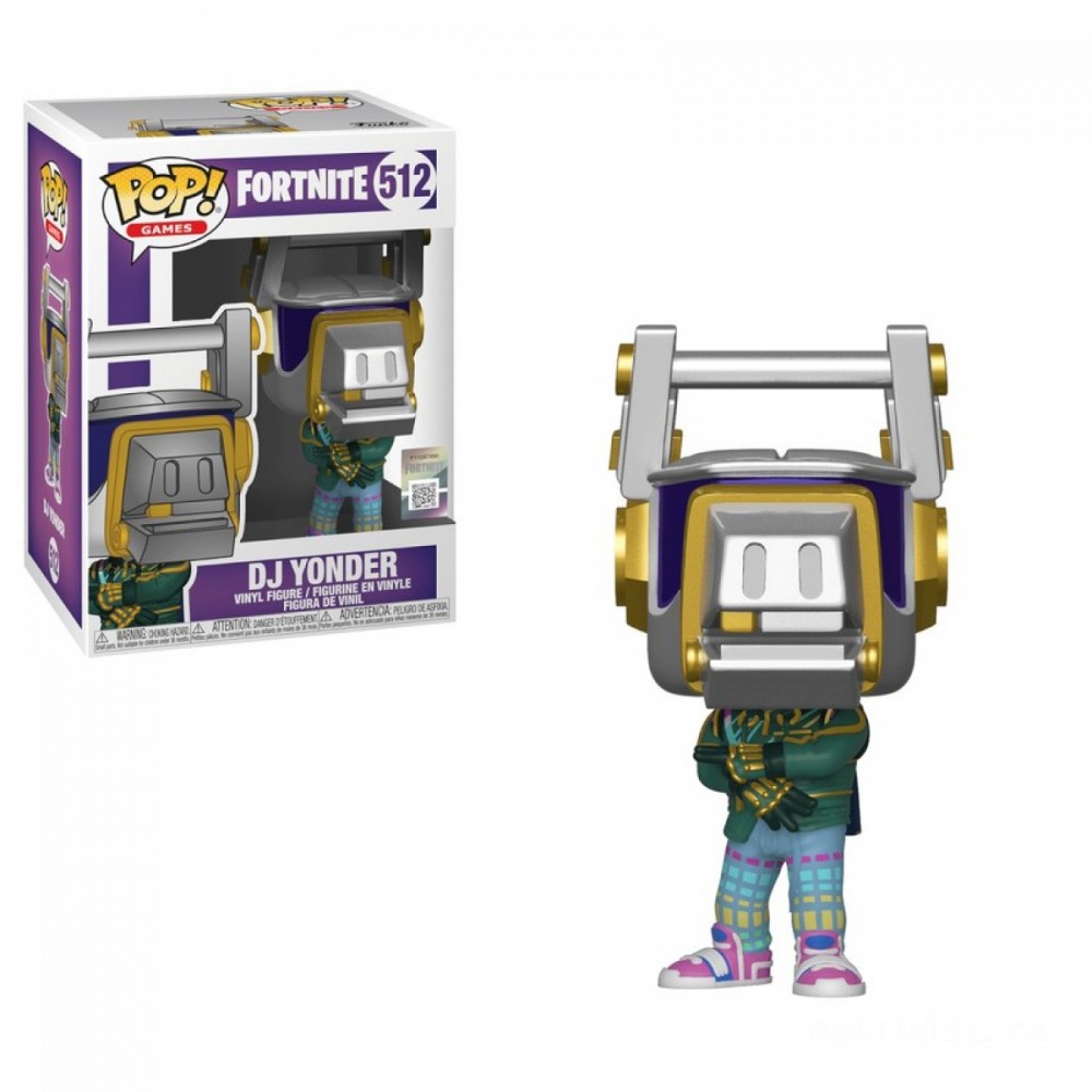 Going Out of Business Sale - Fortnite DJ Yonder Funko Stand Out! Vinyl fabric - Get-Together Gathering:£7